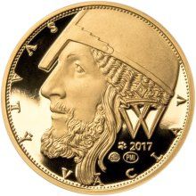 2017 - Proof - Svätováclavské dukáty - 2 dukát Au